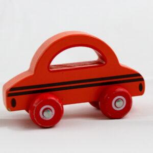 Houten auto
