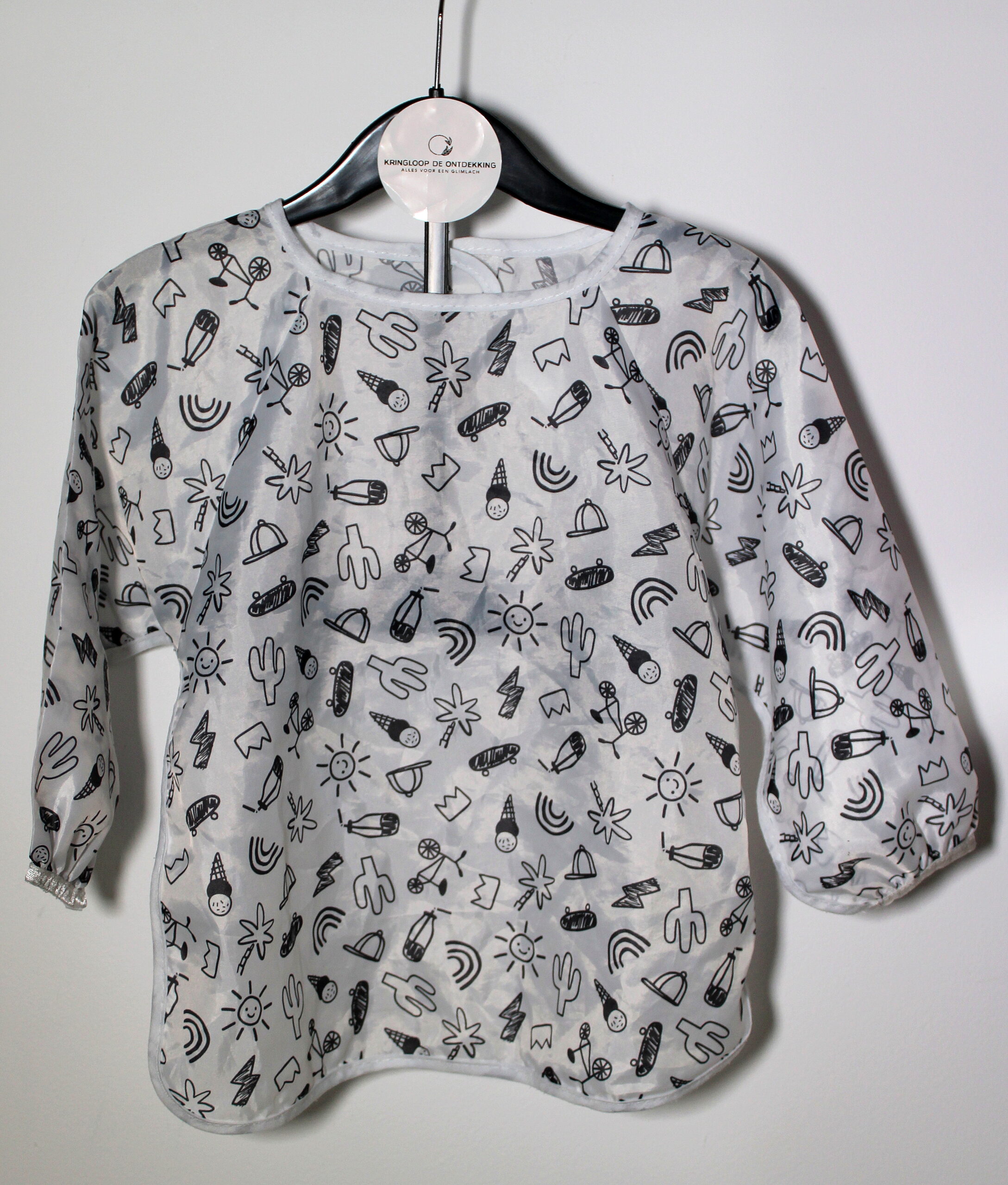 Slabbetje met mouwen