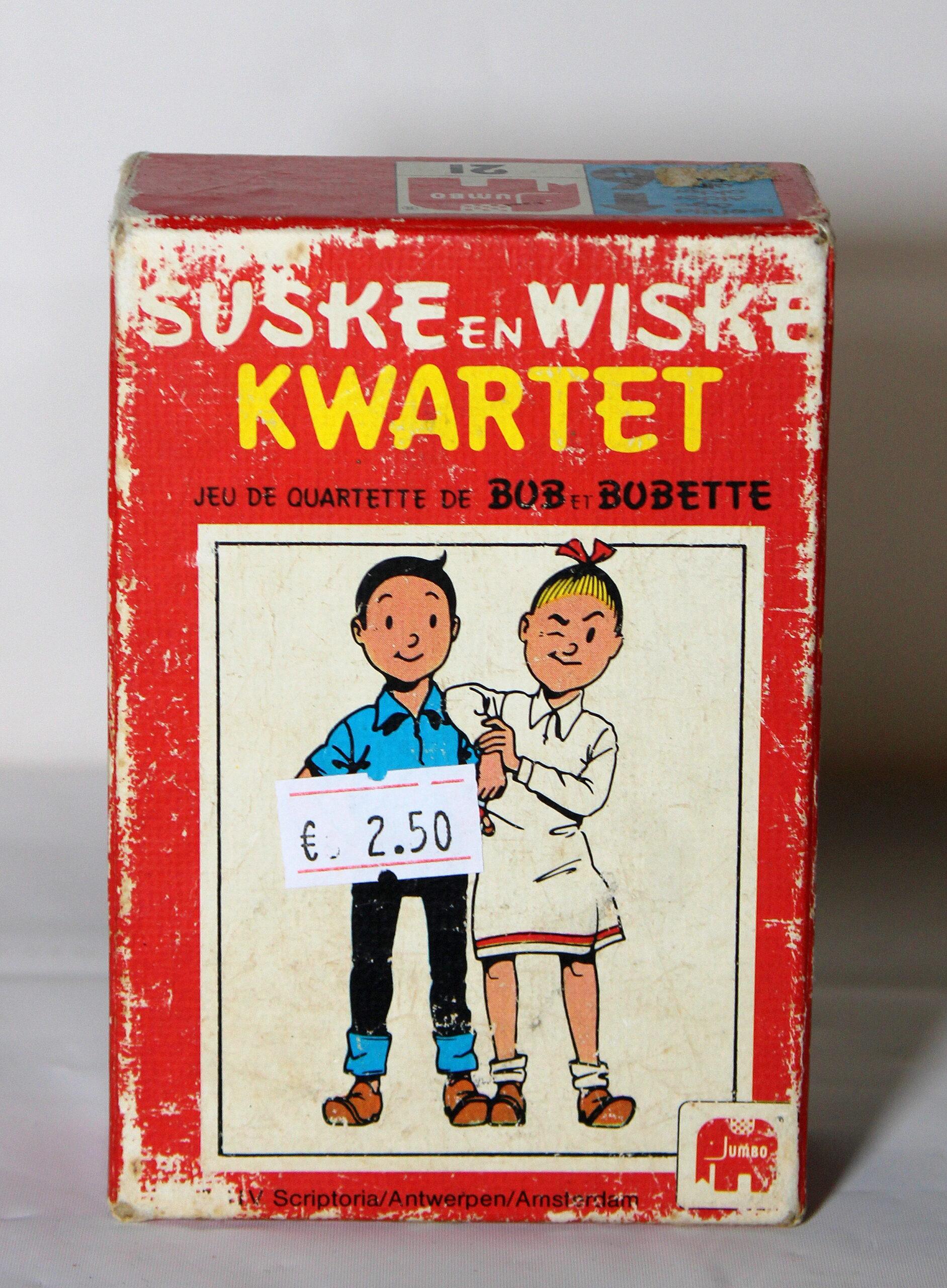 Suske en Wiske kwartetspel