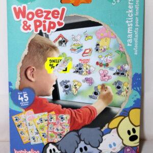 Woezel & Pip raamstickers