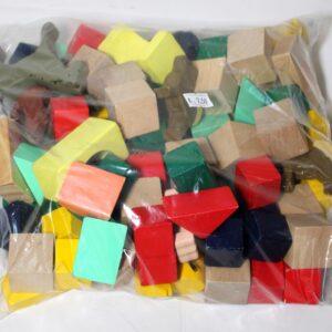 Houten bouwblokken