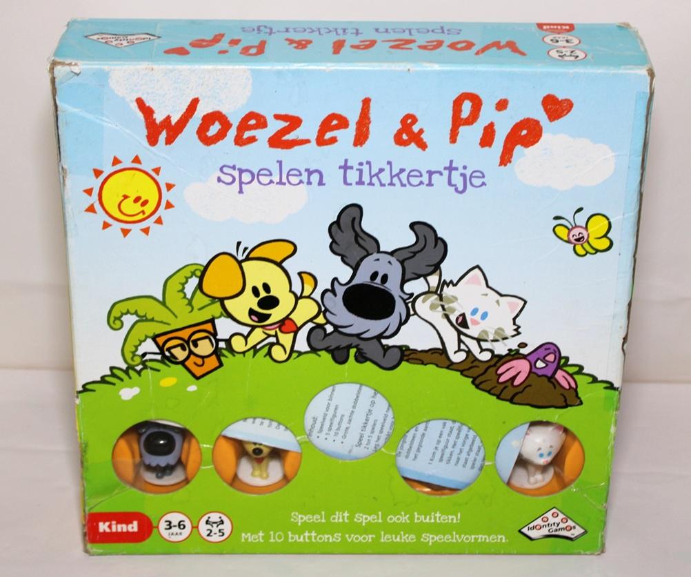 Woezel & Pip Spelen Tikkertje bordspel