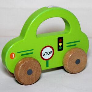 Houten auto