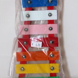 Houten kinderxylofoon