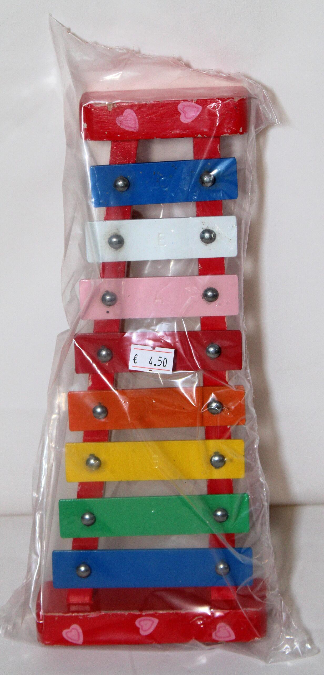 Houten kinderxylofoon
